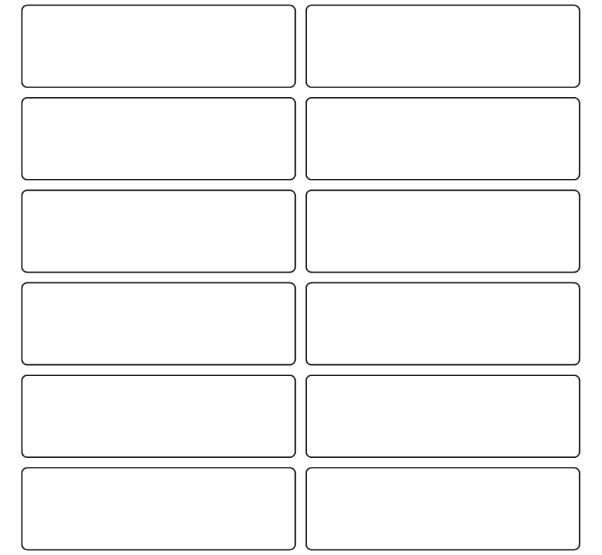 Rectangle Labels 100mm x 30mm - 4130 labels per roll