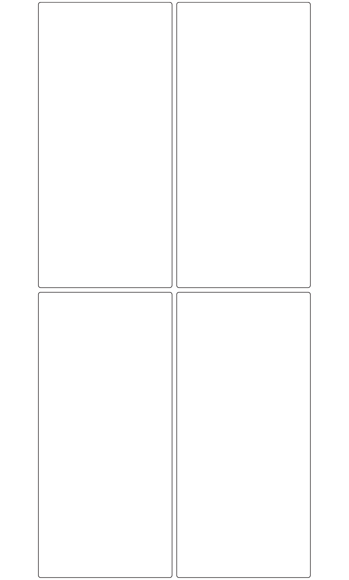 Rectangle Labels 115mm x 245mm - 560 labels per roll