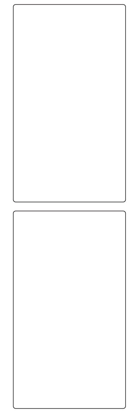 Rectangle Labels 97mm x 170mm - 390 labels per roll