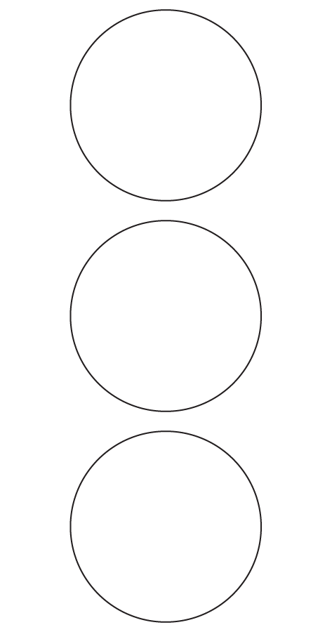 Circle Labels 69mm dia - 920 labels per roll Circle Labels 69mm dia - 920 labels per roll