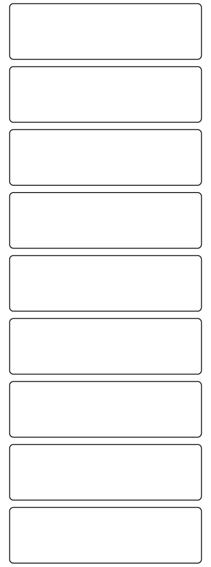 Rectangle Labels 100mm x 29mm - 2130 labels per roll