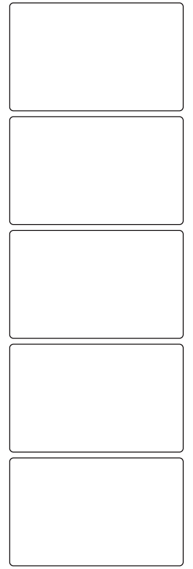 Rectangle Labels 90mm x 56mm - 1190 labels per roll