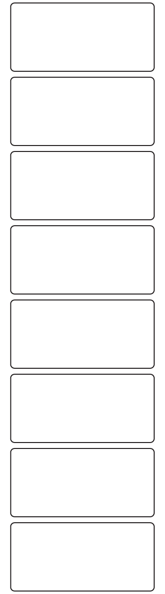 Rectangle Labels 74mm x 35mm - 1840 labels per roll