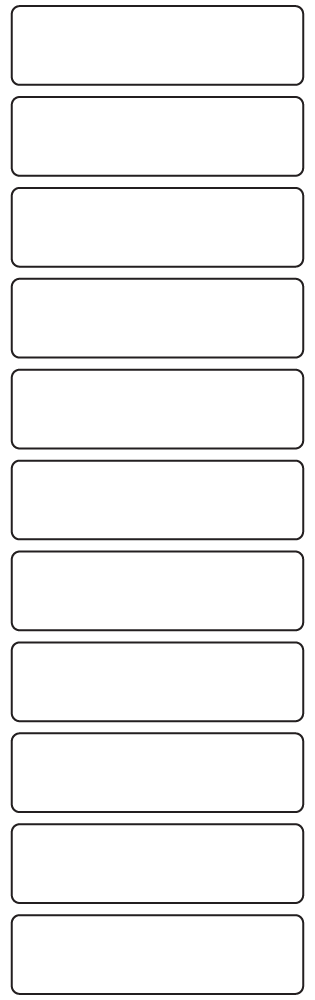 Rectangle Labels 74mm x 20mm - 3030 labels per roll