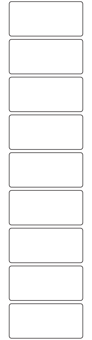 Rectangle Labels 64mm x 30mm - 2130 labels per roll