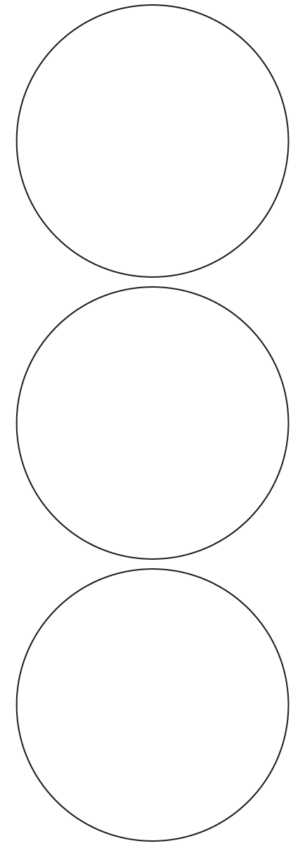 Circle Labels 98mm dia - 690 labels per roll Circle Labels 98mm dia - 690 labels per roll