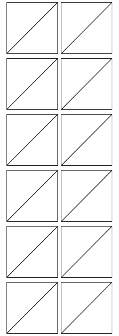Triangle Labels 45mm x 45mm - 5690 labels per roll Triangle Labels 45mm x 45mm - 5690 labels per roll