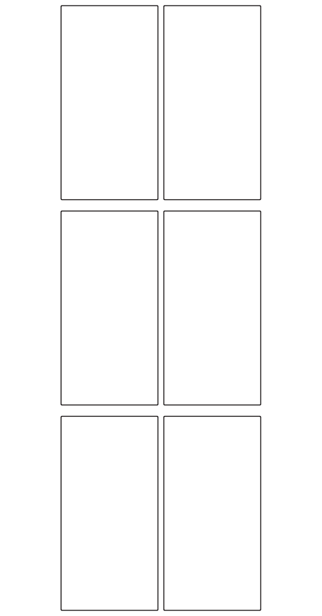 Rectangle Labels 50mm x 100mm - 1320 labels per roll