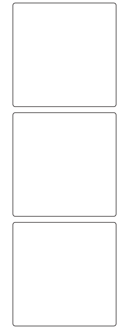 Rectangle Labels 88mm x 88mm - 750 labels per roll