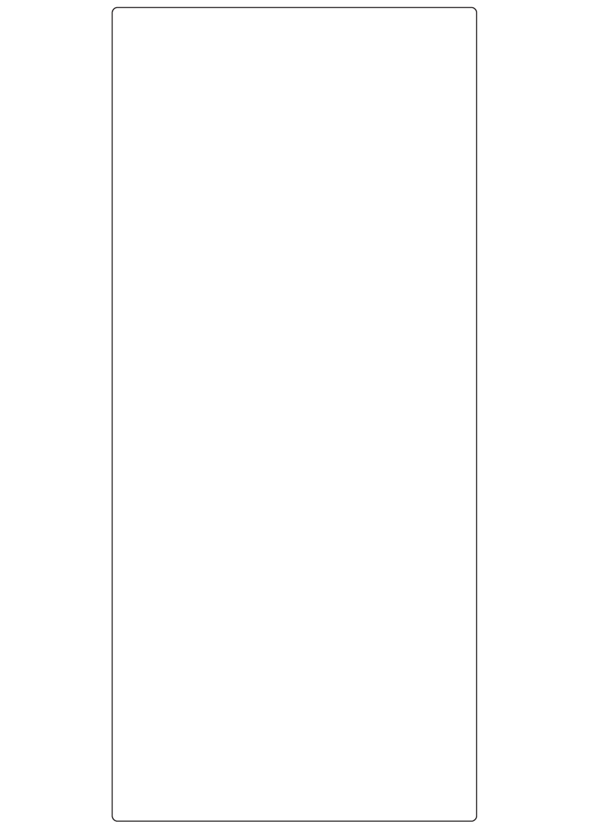 Rectangle Labels 130mm x 290mm - 240 labels per roll