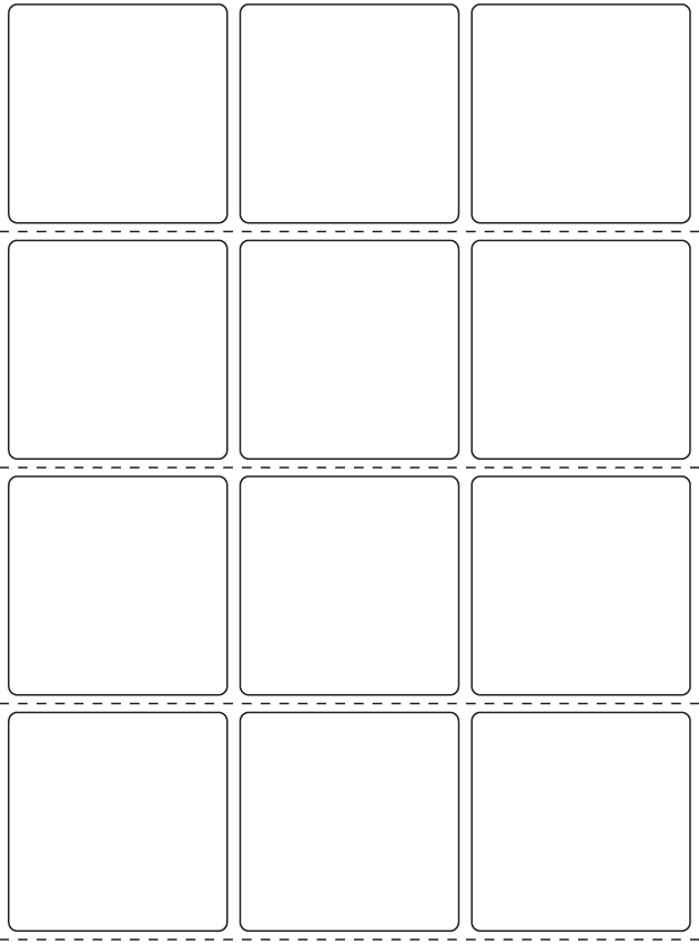 Rectange Labels 50mm x 50mm - 3890 labels per roll