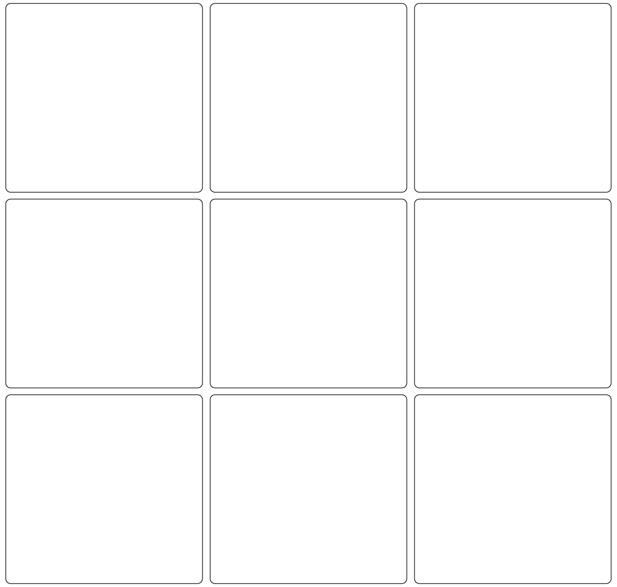 Rectangle Labels 102mm x 98mm - 2070 labels per roll