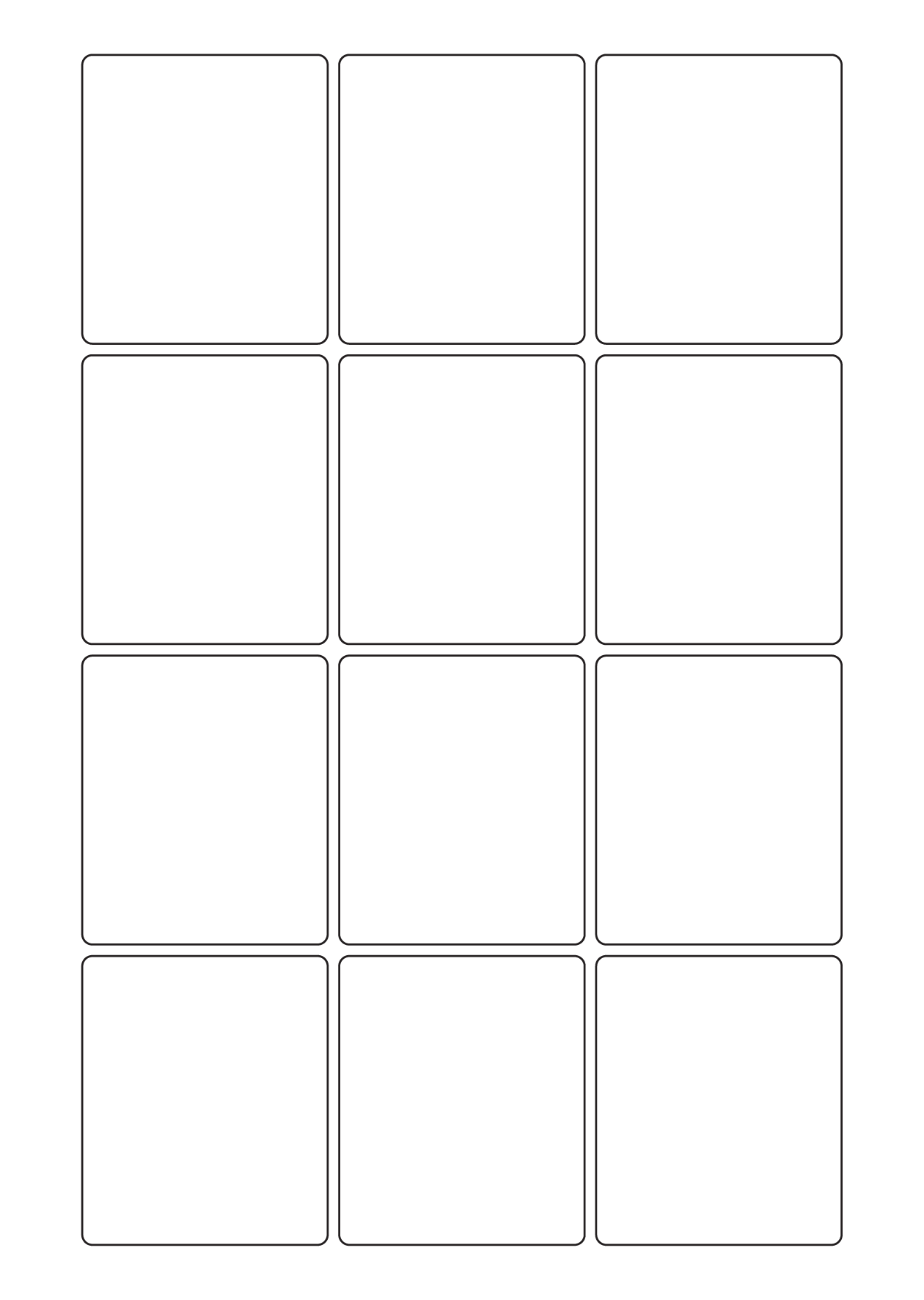 30056 - Label Size 85mm x 100mm - 12 label(s) per sheet