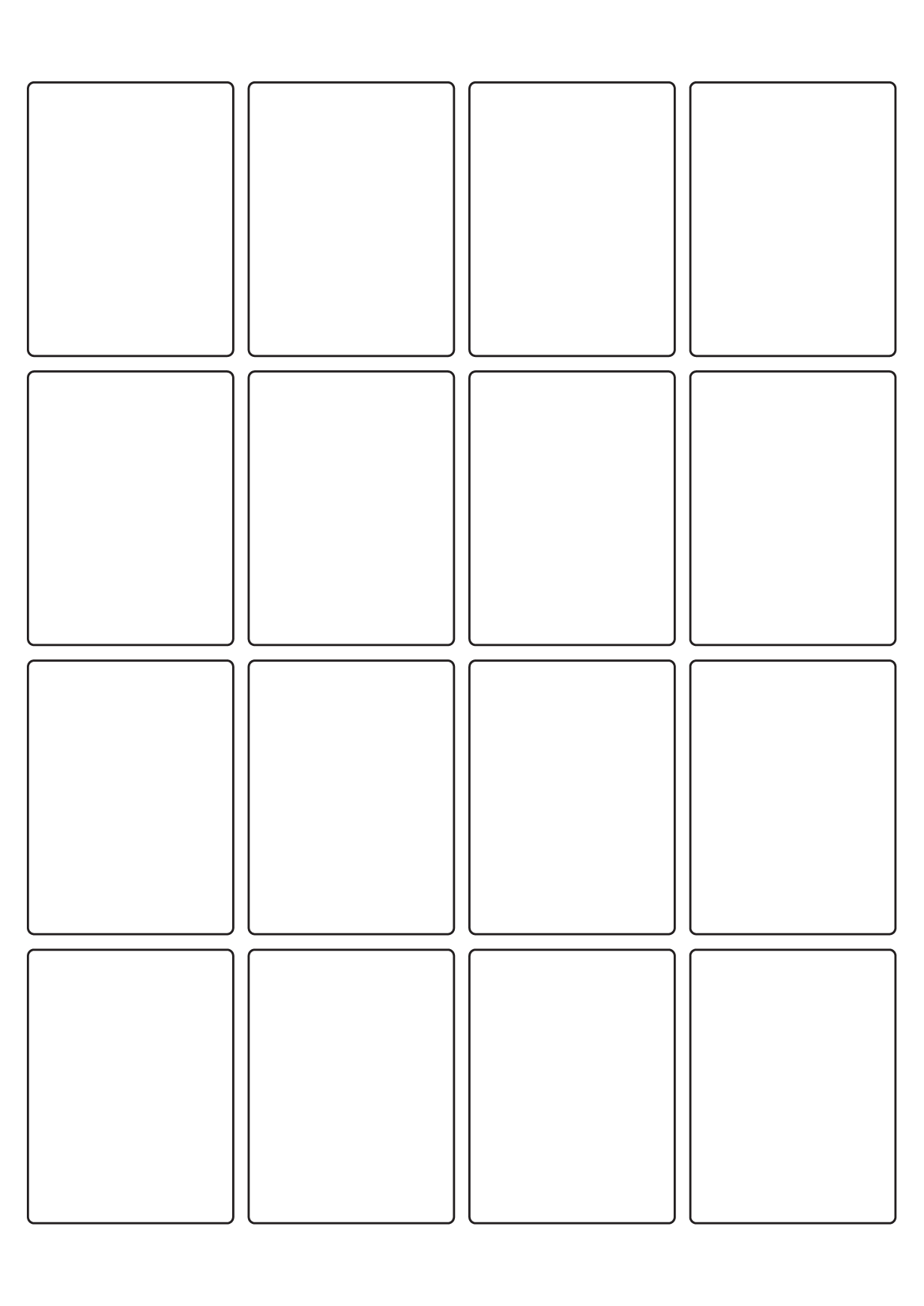 30063 - Label Size 66mm x 88mm - 16 label(s) per sheet