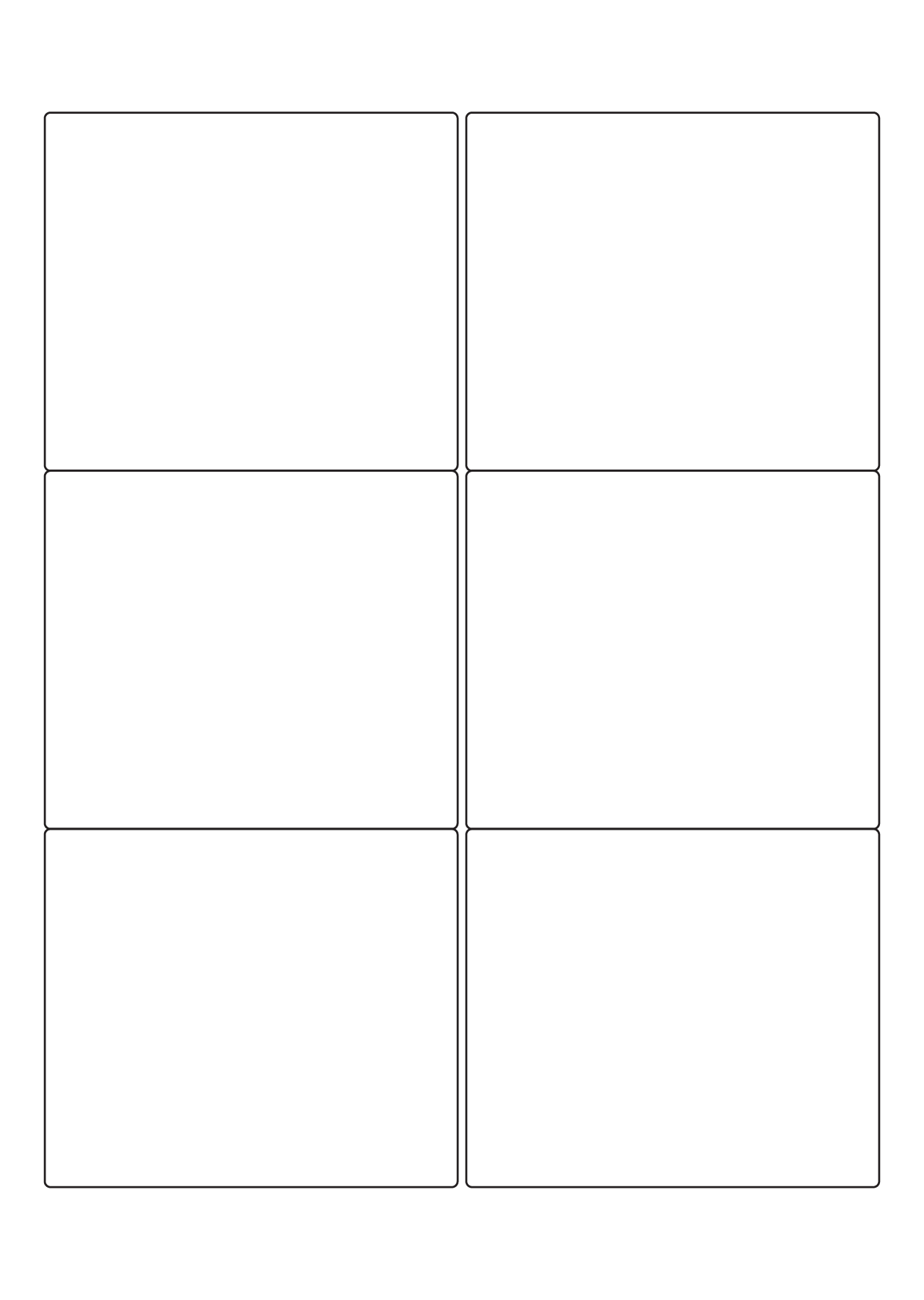 30071 - Label Size 143mm x 124mm - 6 label(s) per sheet