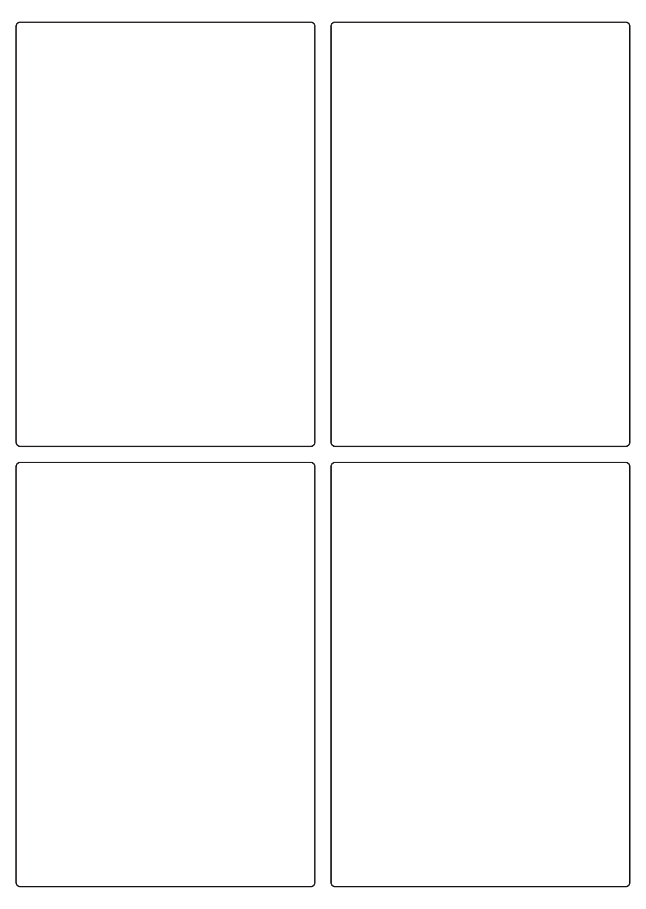 30079 - Label Size 148mm x 210mm - 4 label(s) per sheet