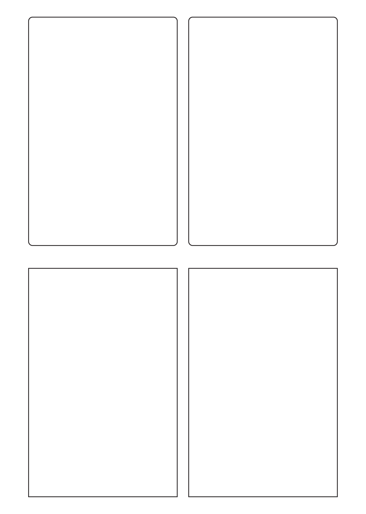 30102 - Label Size 130mm x 200mm - 4 label(s) per sheet