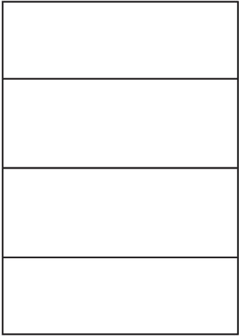 804 - A3 single sheets - 3 horizontal backslits 112.7 mm apart 804 - A3 single sheets - 3 horizontal backslits 112.7 mm apart