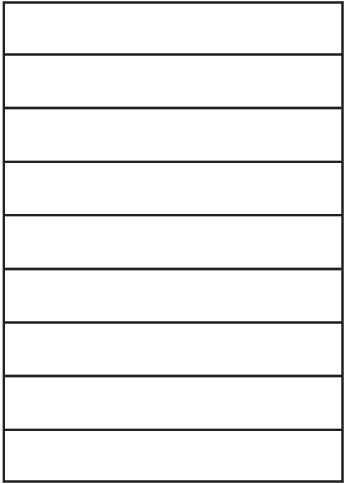 805 - A3 single sheets - 8 horizontal backslits 47 mm apart 805 - A3 single sheets - 8 horizontal backslits 47 mm apart