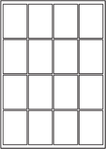 821 - Rectangle Labels 97 mm x 68 mm - A3 sheets 821 - Rectangle Labels 97 mm x 68 mm - A3 sheets