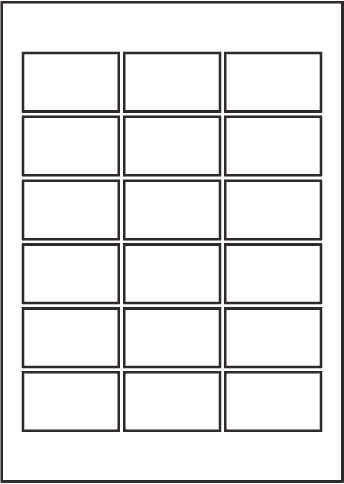 826 - Rectangle Labels 90 mm x 55 mm - SRA3 sheets 826 - Rectangle Labels 90 mm x 55 mm - SRA3 sheets