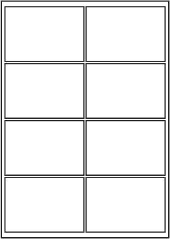 827 - Rectangle Labels 140 mm x 97 mm - A3 sheets 827 - Rectangle Labels 140 mm x 97 mm - A3 sheets